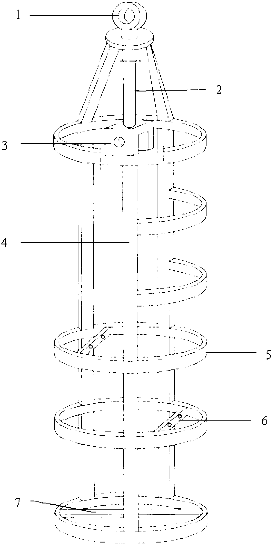 External support of marine environment comprehensive analyzer