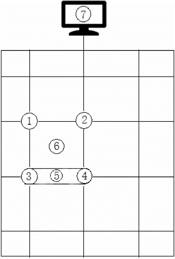 Device for detecting fire fields for fire therapy and method for applying device