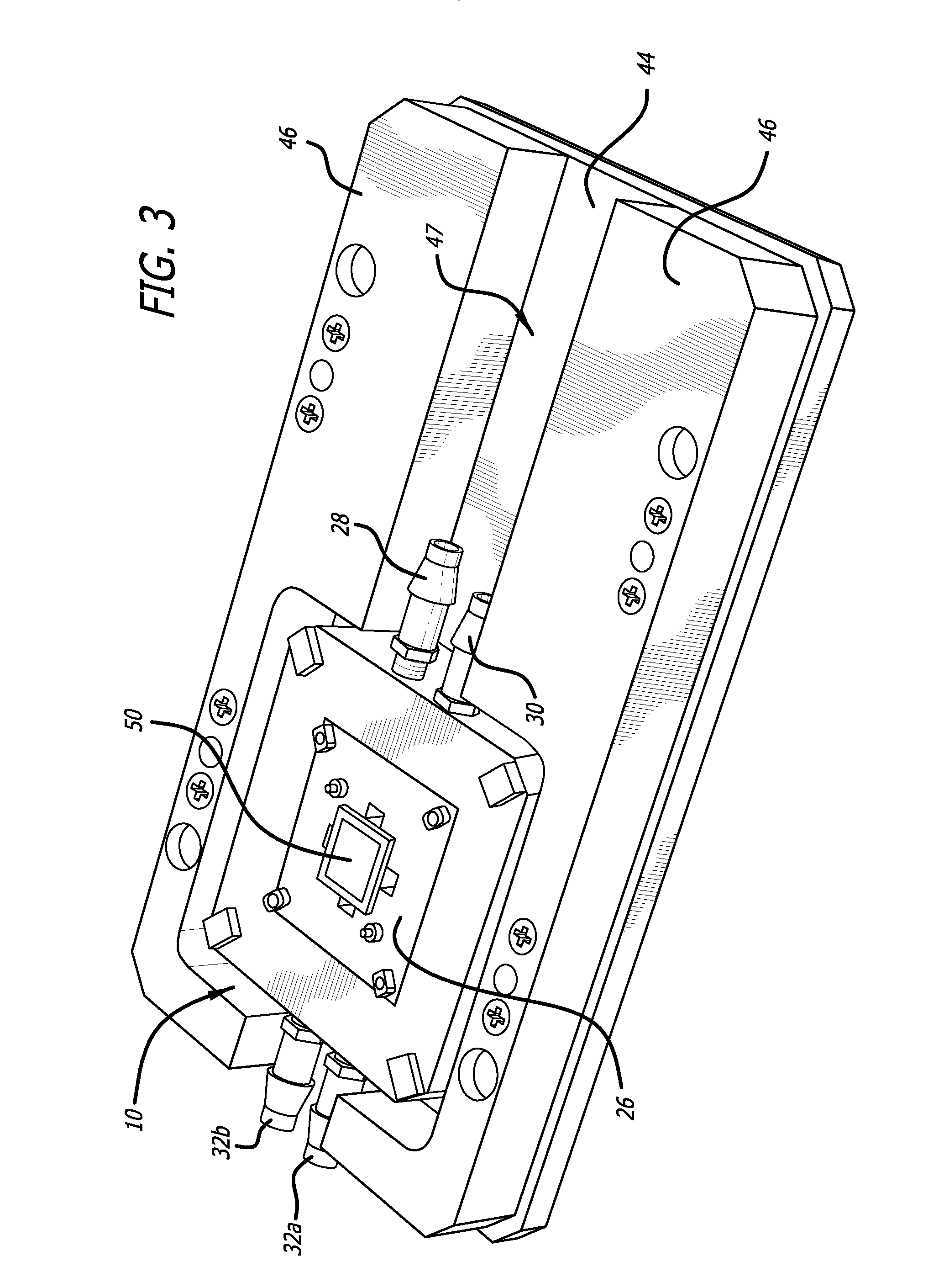 Thermal chamber for IC chip testing