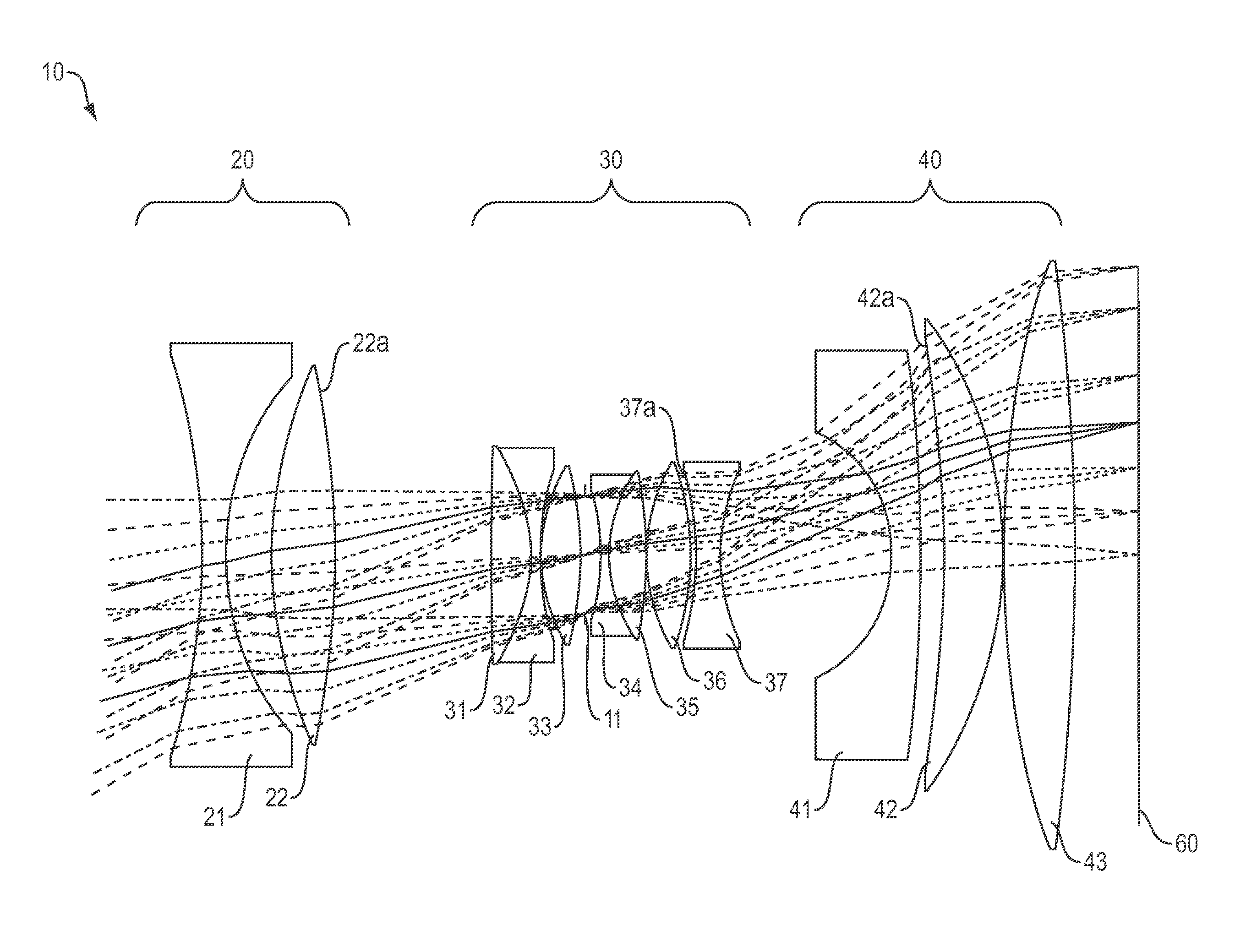 Low distortion athermalized imaging lens