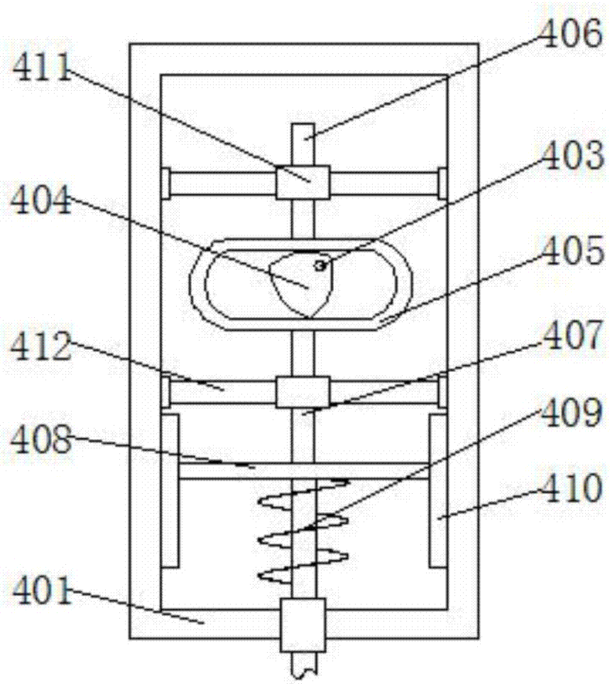 Screening device used for scrapped computer crushed materials