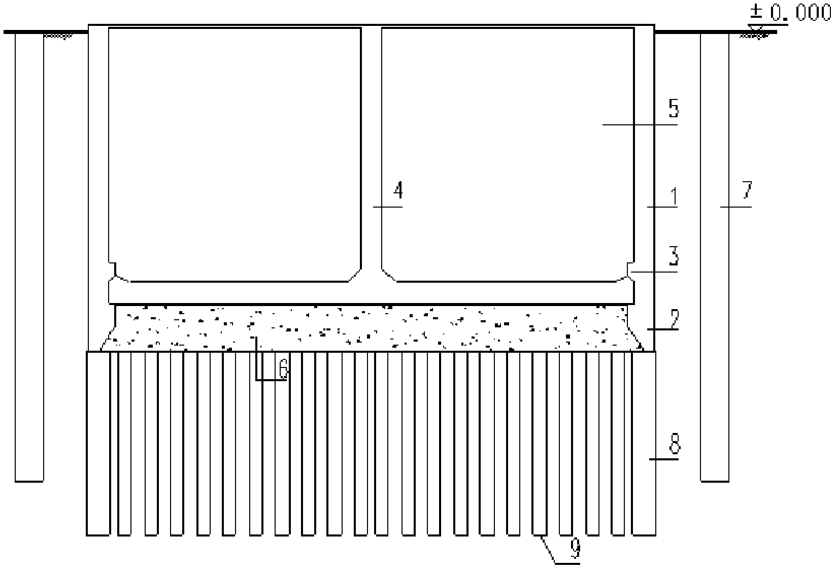 Sinking construction method for open caisson in geological sludge layer under saturated water condition