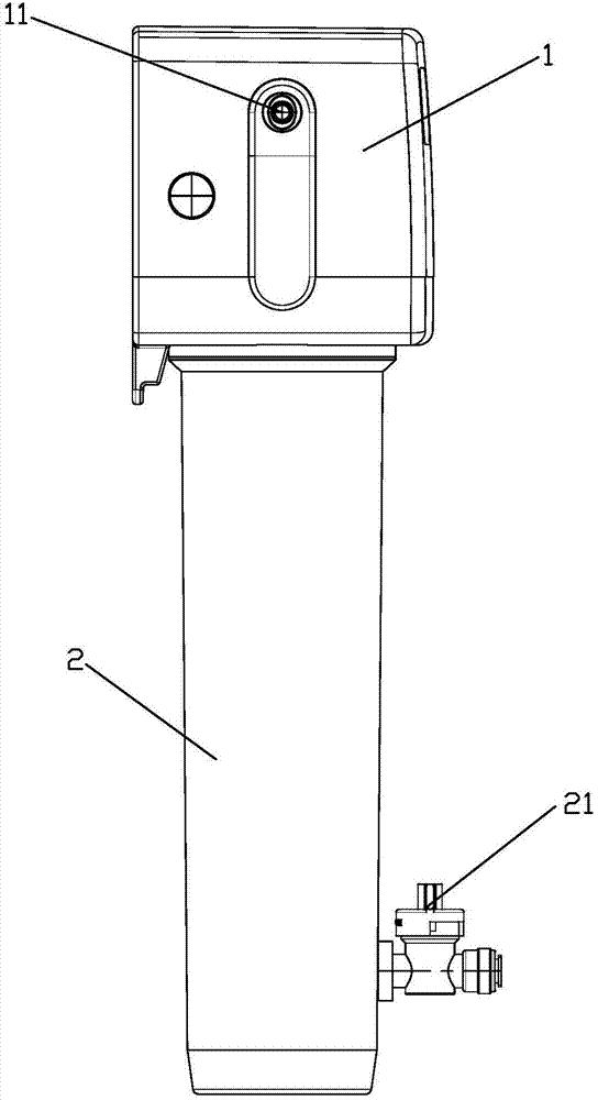 Flushable ultra-filter water purifier