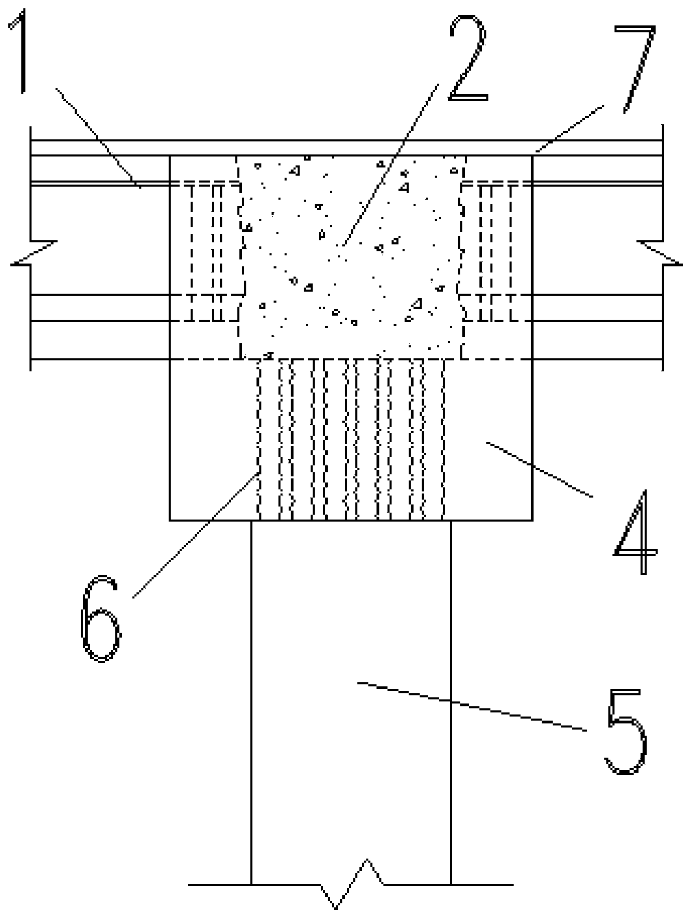 Prefabricated assembly pier and beam fixing structure and construction method thereof