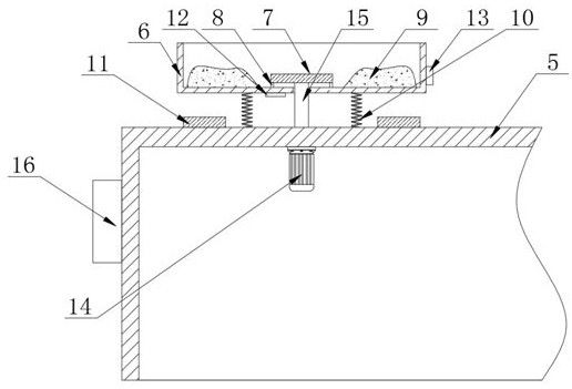 A mold grinding device