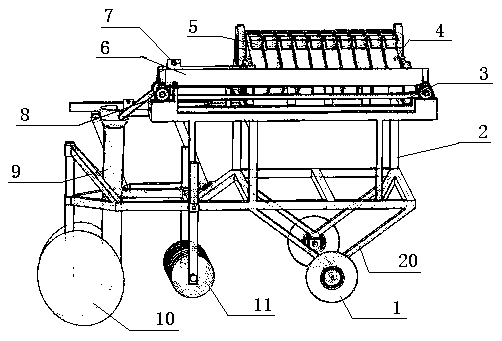 Plant bowl growing corn transplanting machine