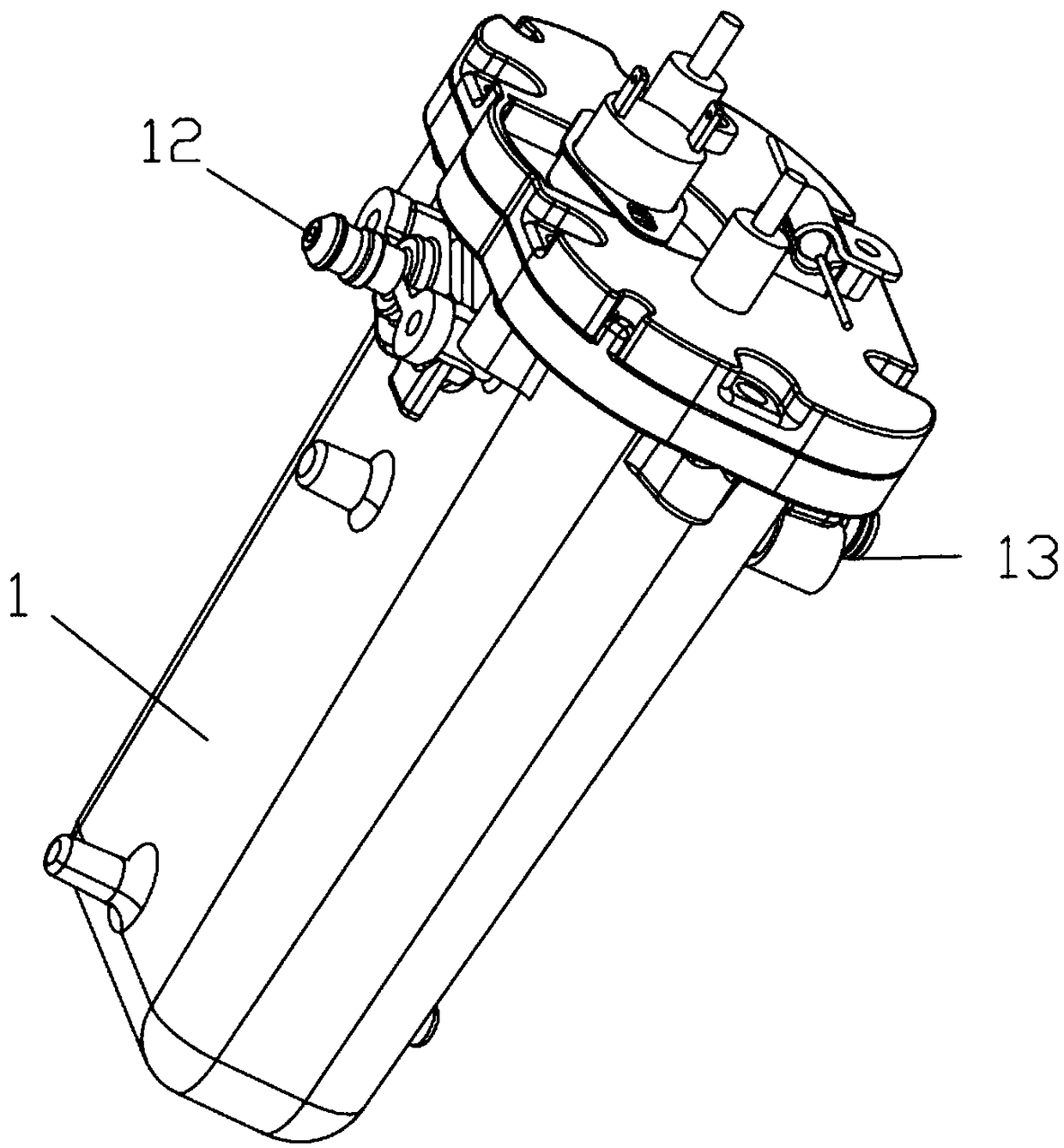 A heating pot assembly