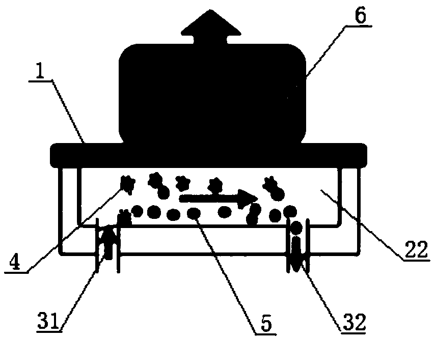 Method for detecting rare cells in blood based on surface enhancement effect