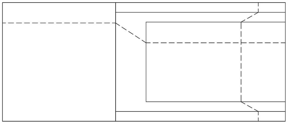 Apparatus and method for performing grid partition automatic random sampling on powder materials