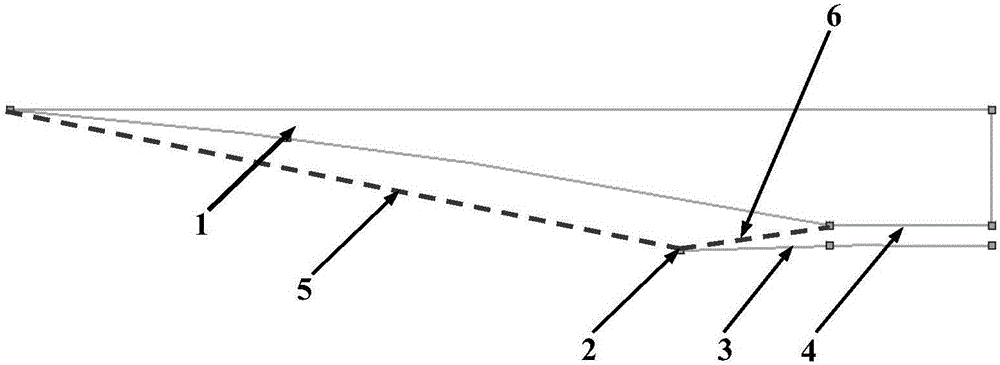 Waverider integration design method for hypersonic aircraft forebody, air inlet and wing