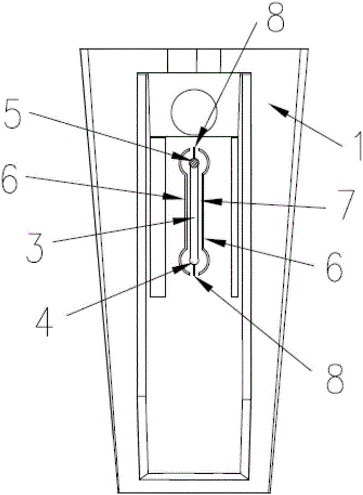 Moisturizer sliding switch structure of simple structure