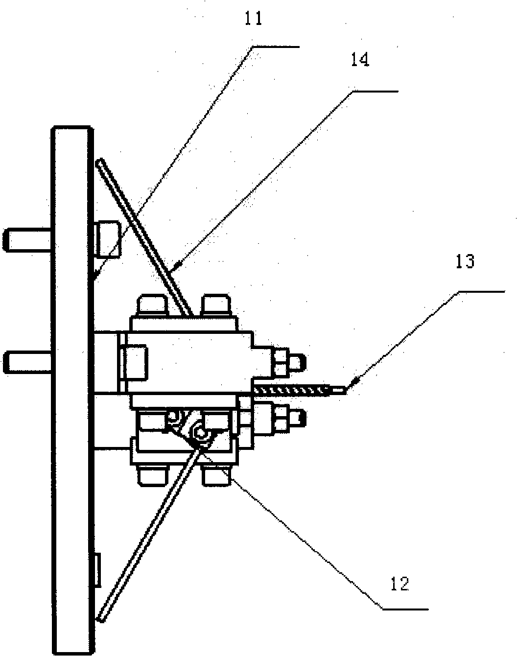 Method for making wire cable packaged with flat yarn in appearance