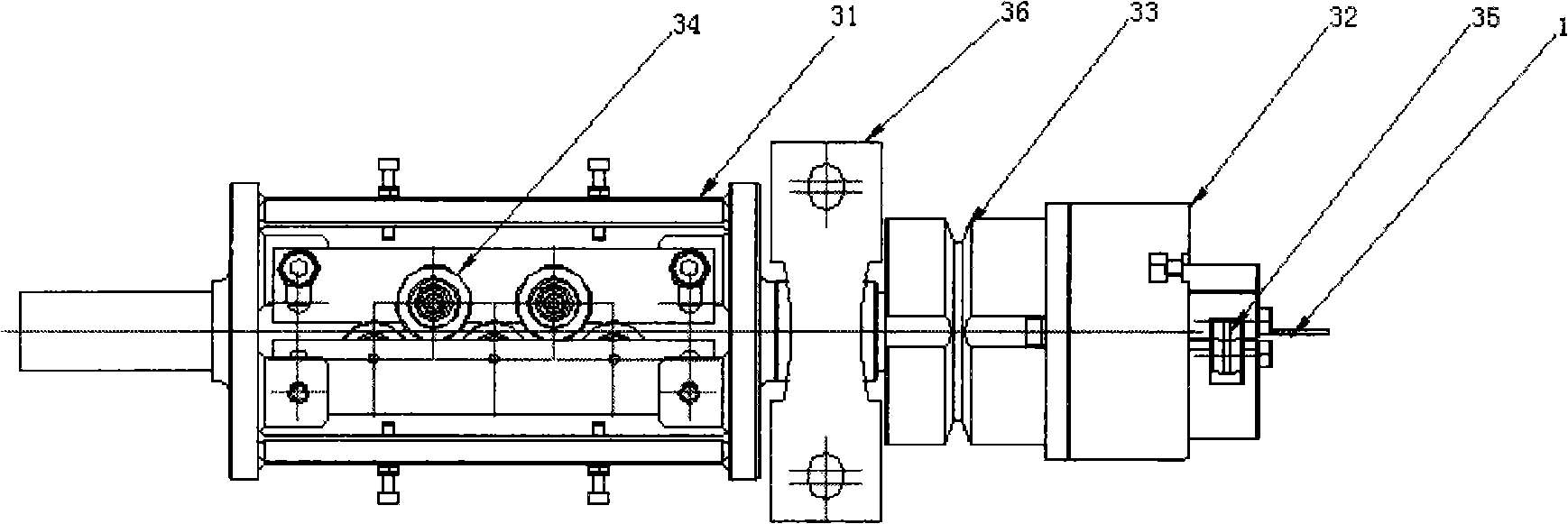 Method for making wire cable packaged with flat yarn in appearance