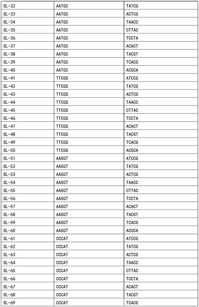 mSNP technology based mixed sample detection method for detecting purity of zucchini seeds