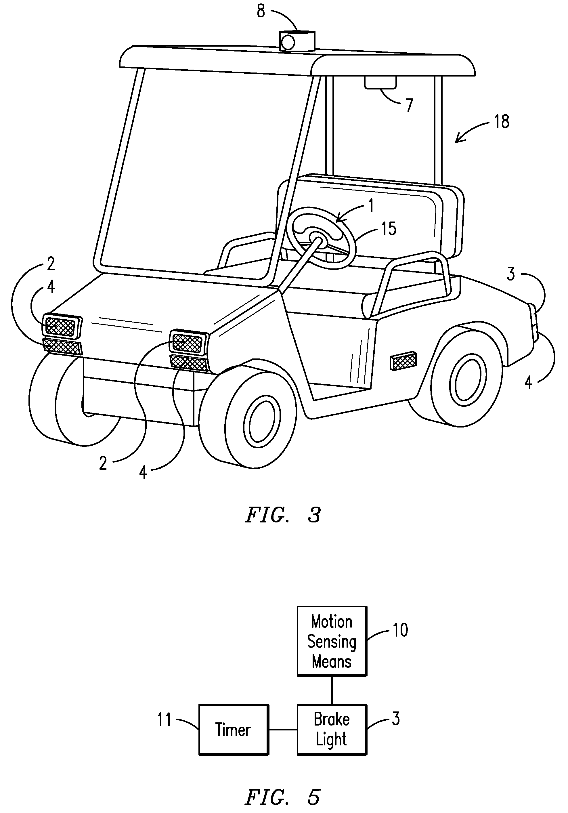 Wireless light and accessory control system for golf carts and other vehicles