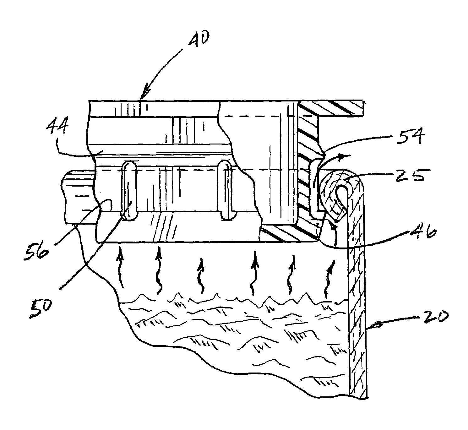 Pressure/moisture release cooking container