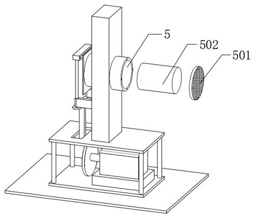 Magnetic navigation type compressed air foam fire extinguishing device suitable for high-risk complex places