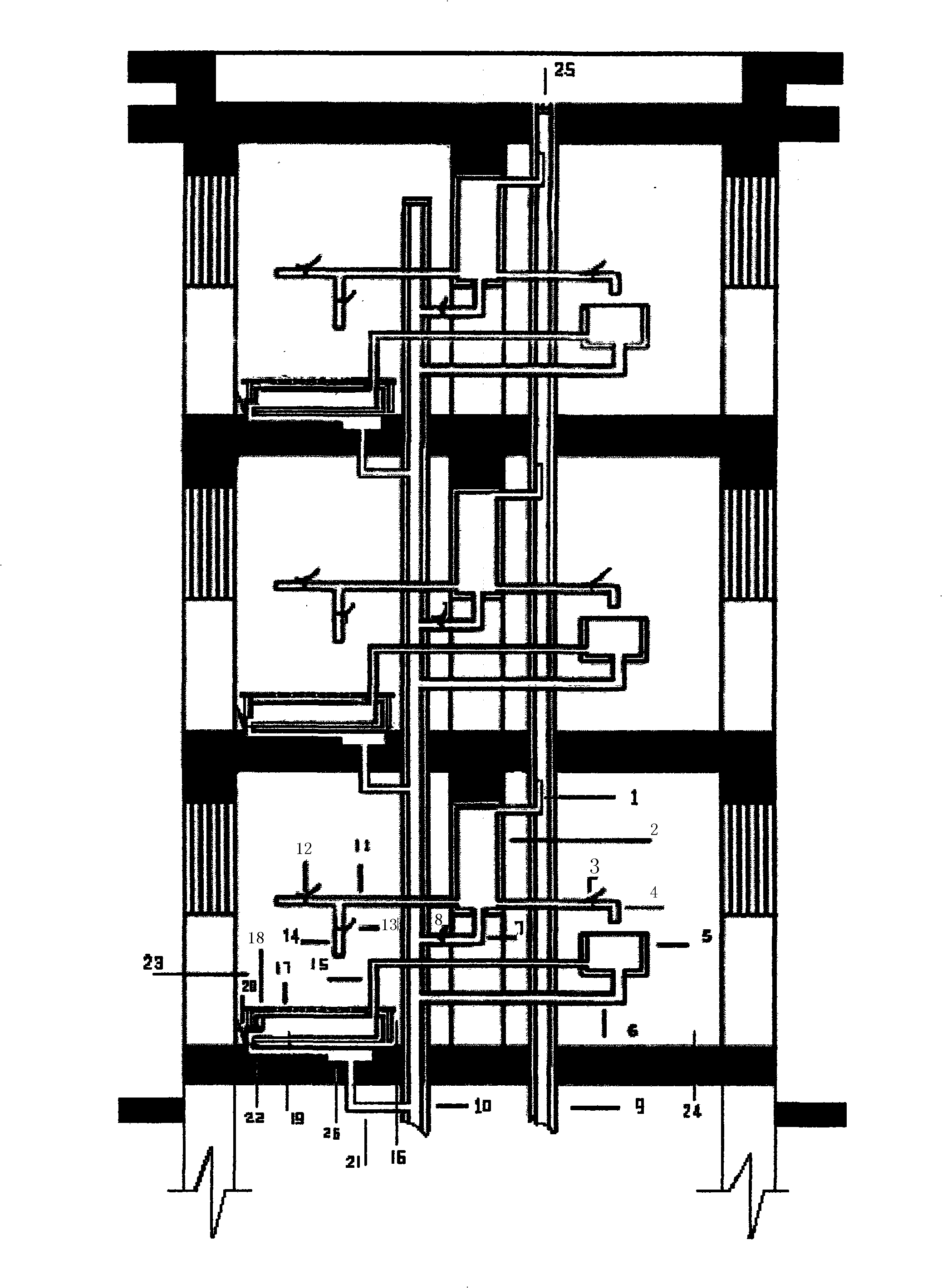 Comprehensive water-using device