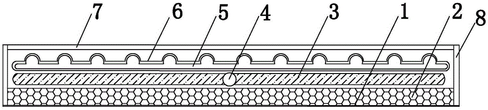 Novel anti-freeze solar heat collecting module