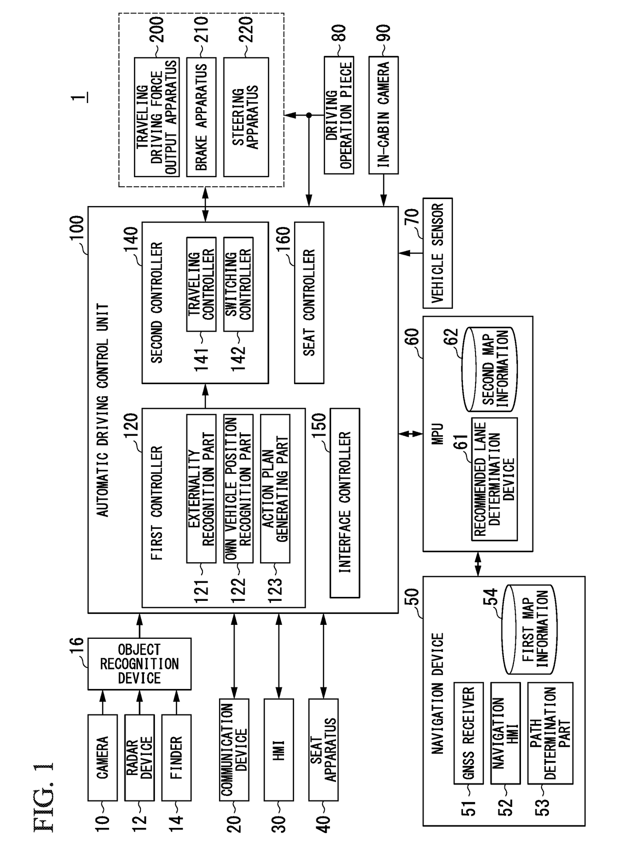 Seat apparatus for vehicle