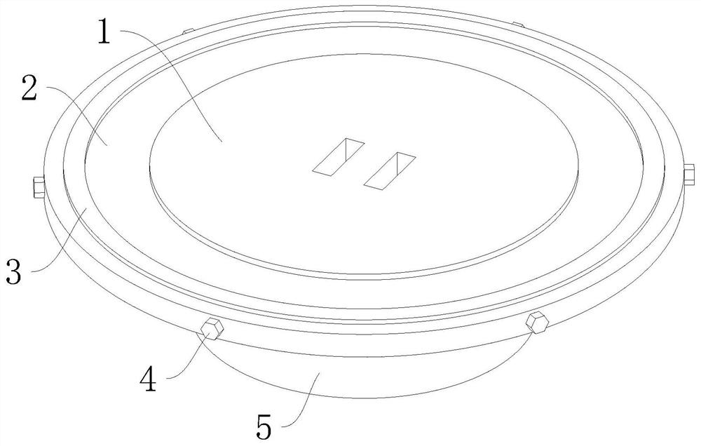 Adjustable anti-settling well lid for municipal engineering