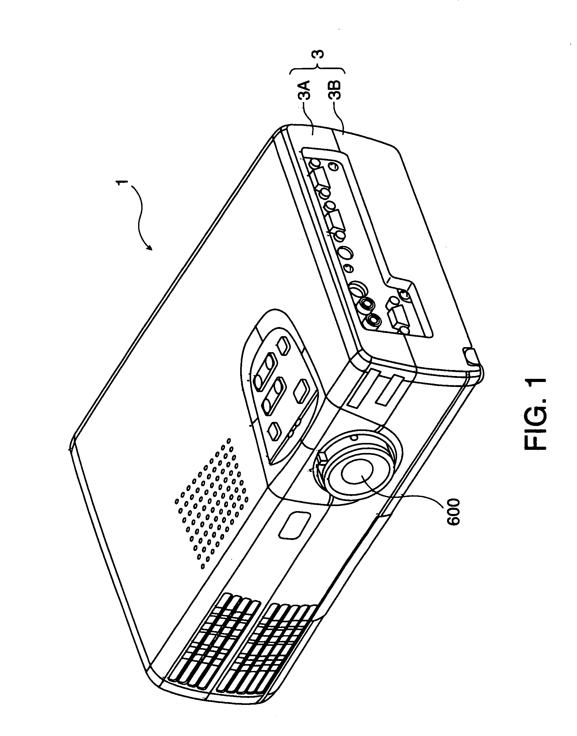 Optical device having a plurality of optical modulator units, projector equipping the same, and particular heat insulation