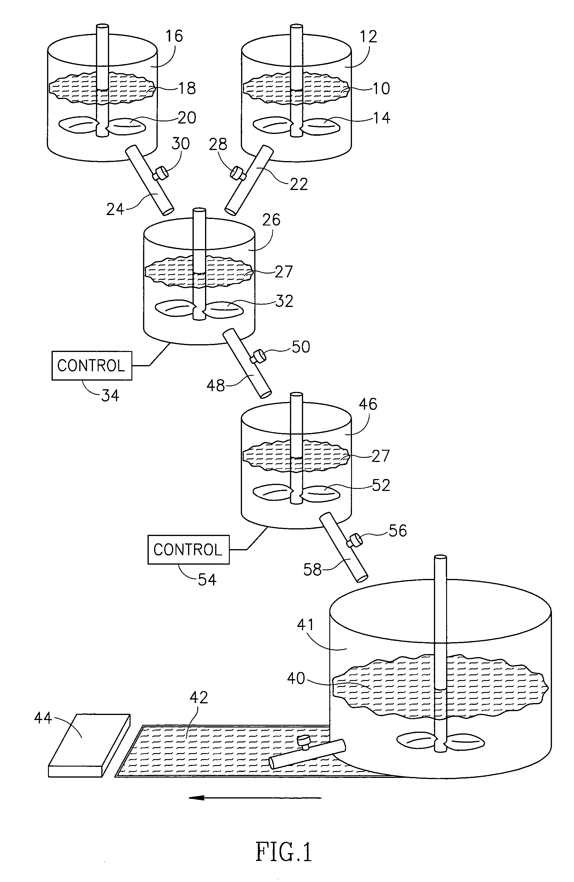 Paper product and method therefor using molten wax suspension