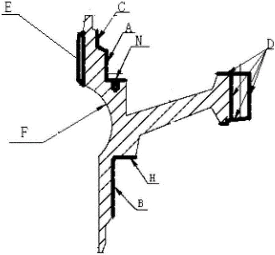 Driven gear heat treatment method