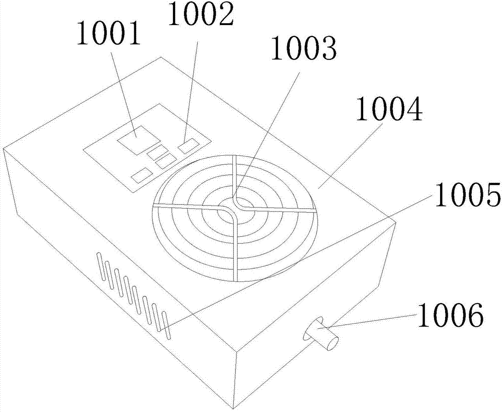 Dust suppressing and absorbing apparatus for boring of building