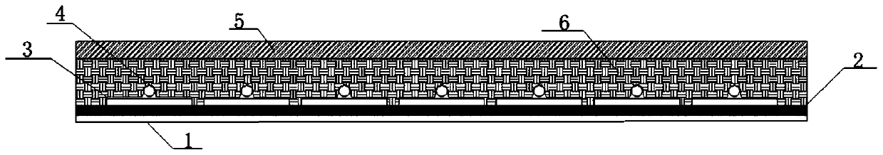 Metal radiation ceiling board and preparation method thereof