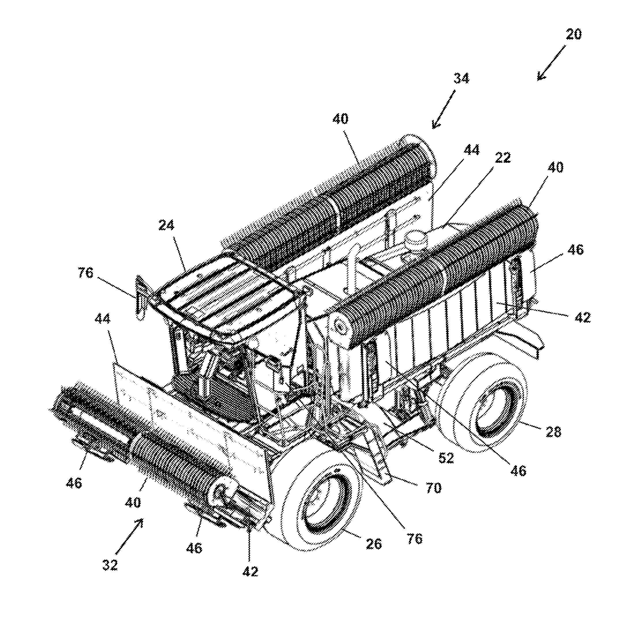 Self-propelled windrow merger