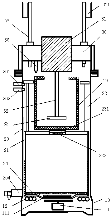 Full-automatic soybean milk and bean curd integrated machine