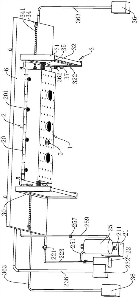 Full-automatic smoke discharging and fire extinguishing system