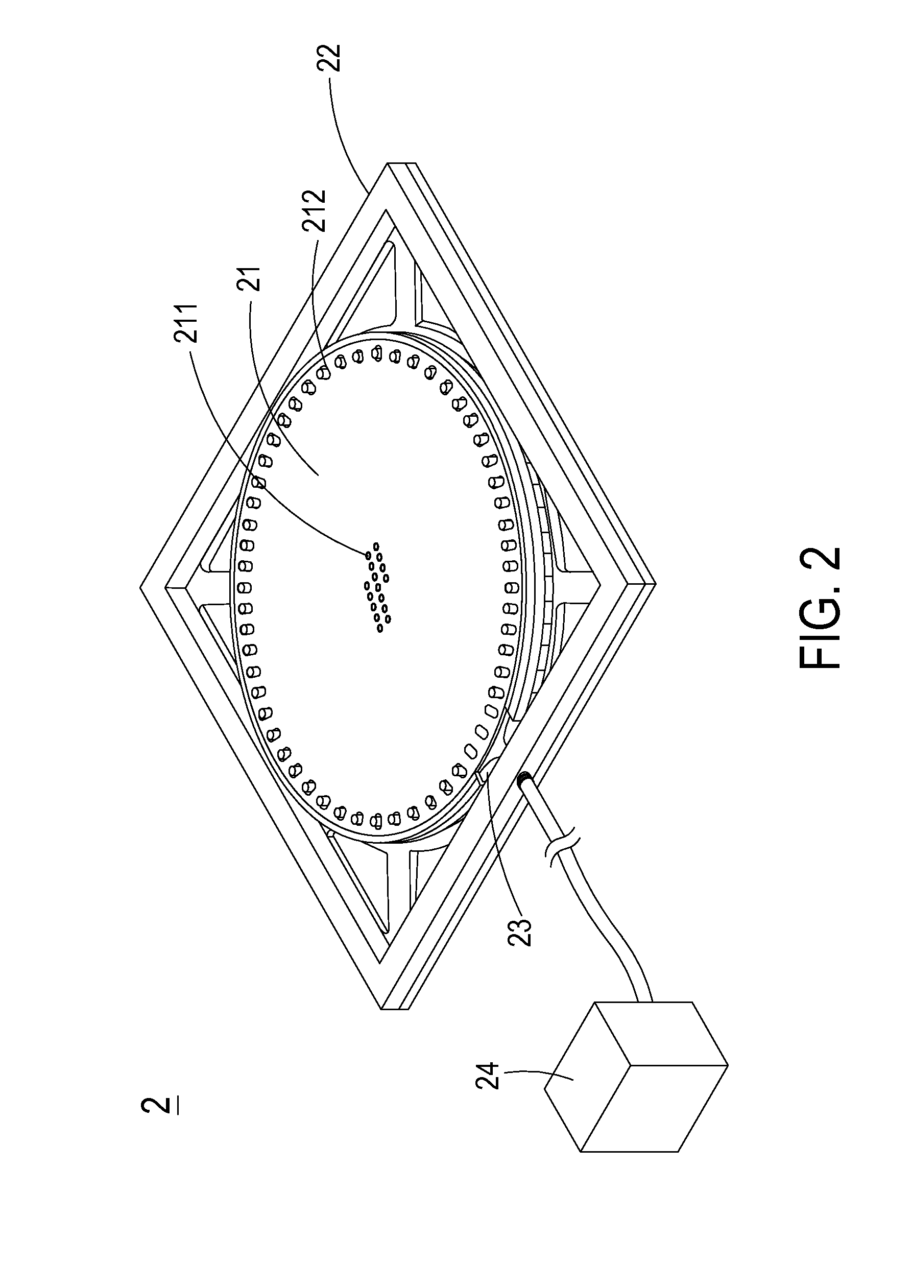 Stencil assembly structure