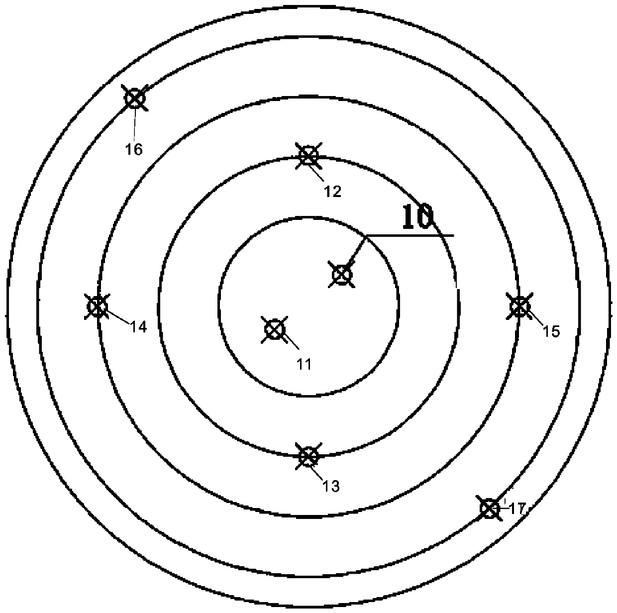 A method for testing non-steady thermal conductivity and the testing device used