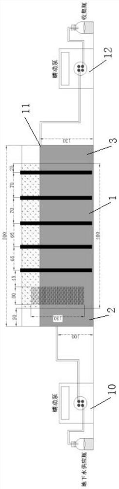 Simulation reaction device for in-situ heat treatment coupled microbial remediation of polluted site