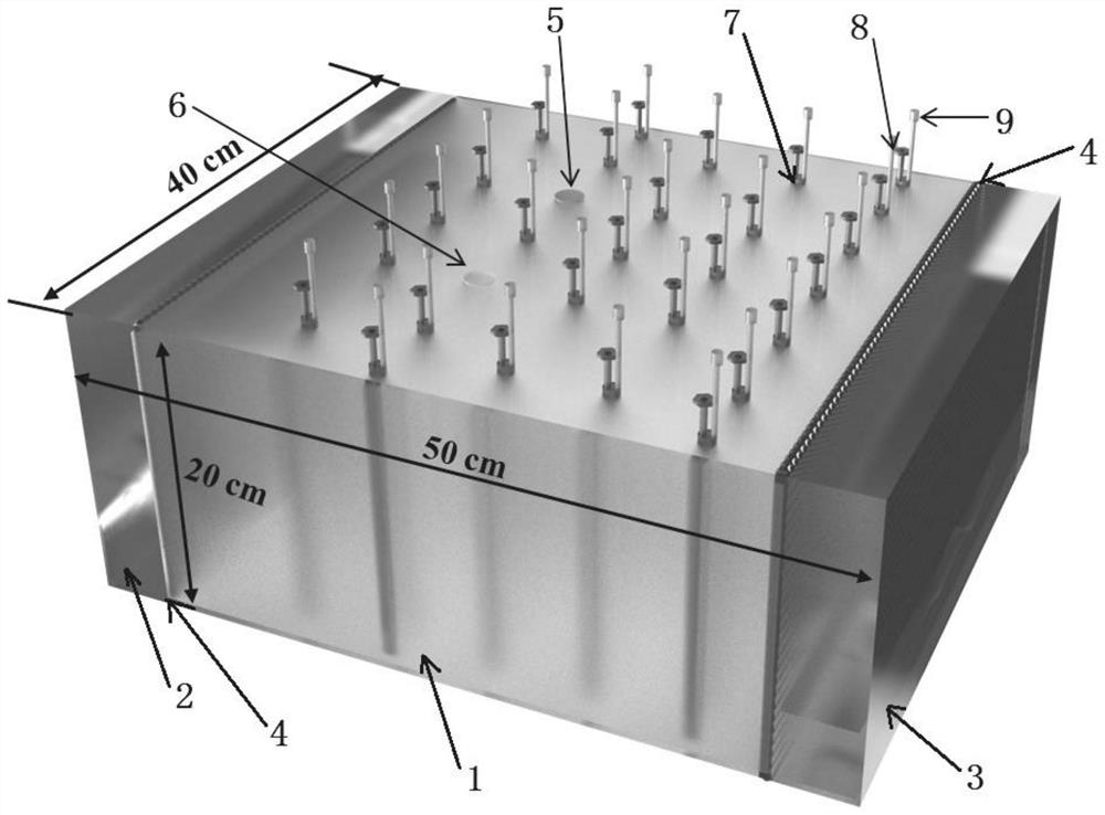 Simulation reaction device for in-situ heat treatment coupled microbial remediation of polluted site