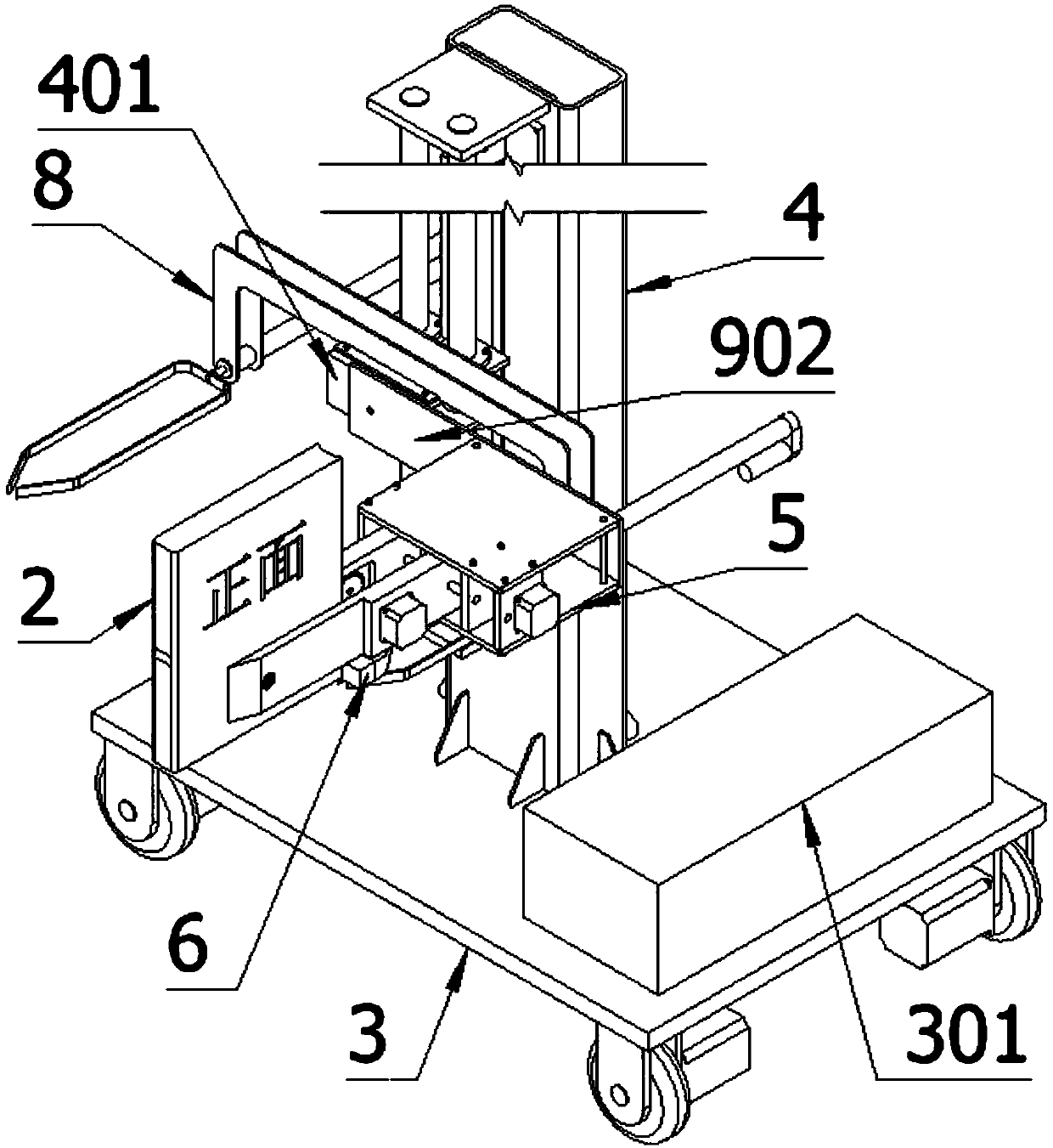 Automatic finishing robot