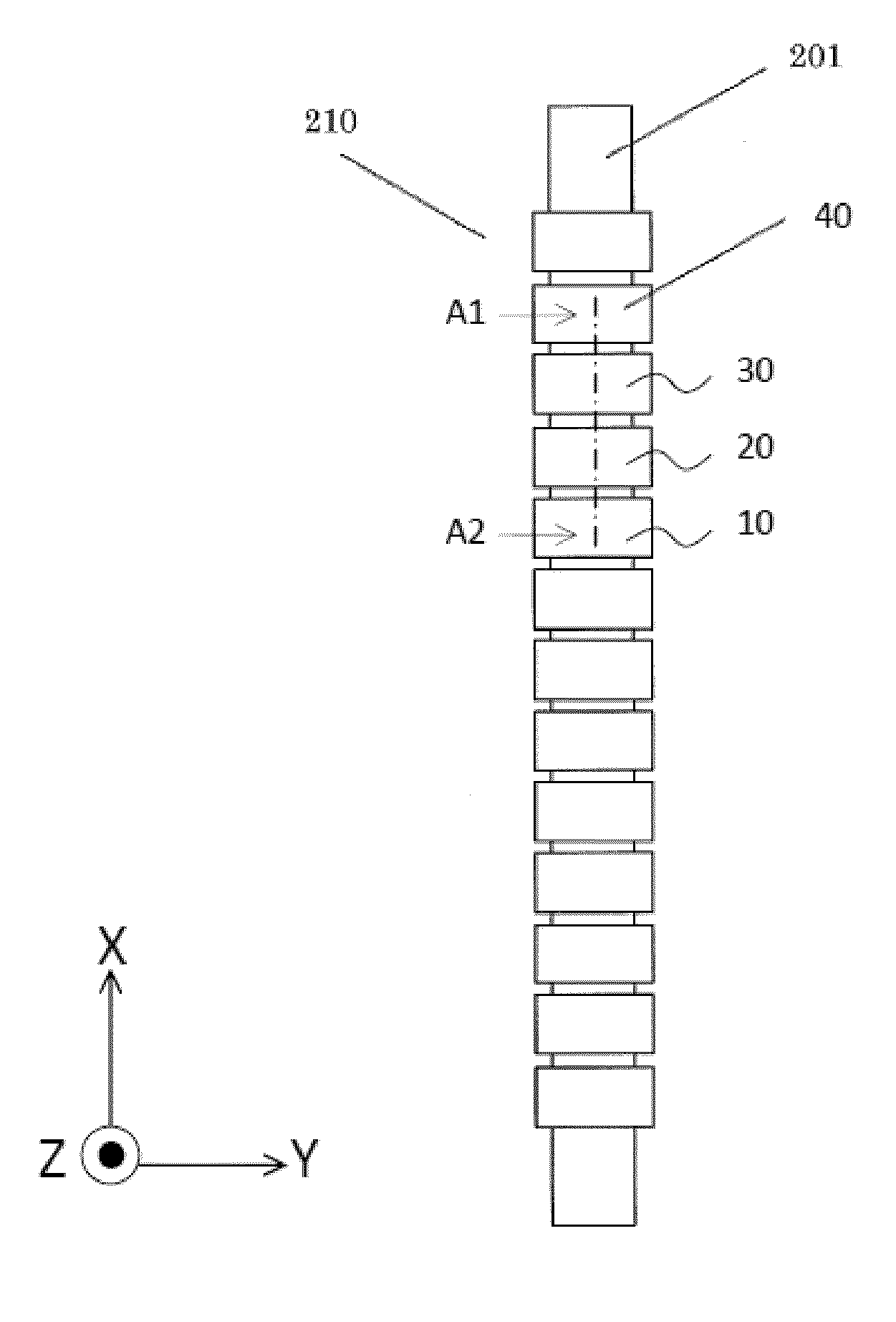 Solid oxide fuel cell stack