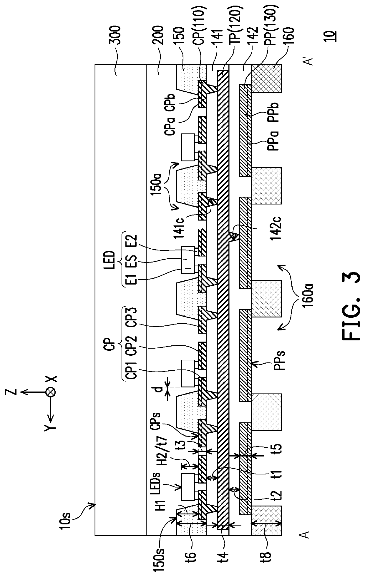 Light-emitting display unit and display apparatus