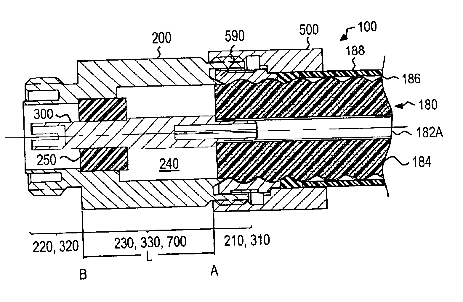 Frequency selective low loss transmission line system