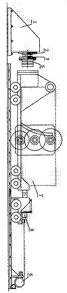 Dynamic detection testing machine of bumper