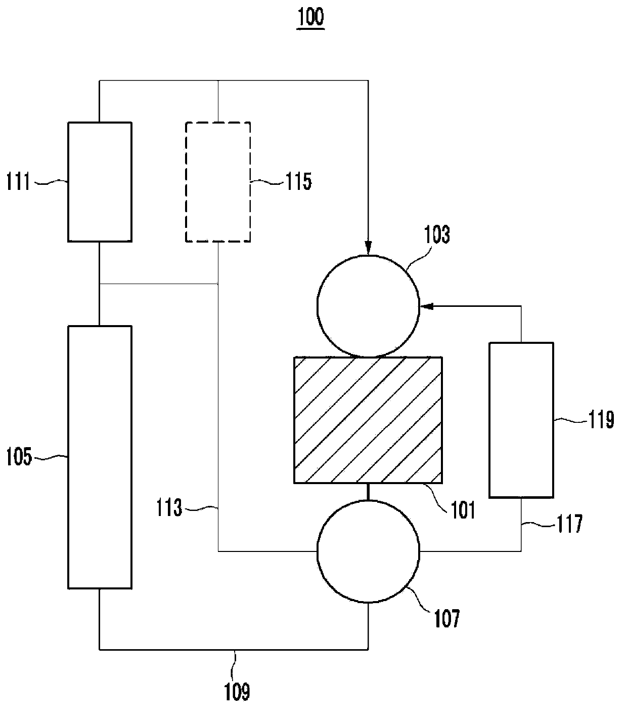 Engine cooling system for vehicle and control method of the same