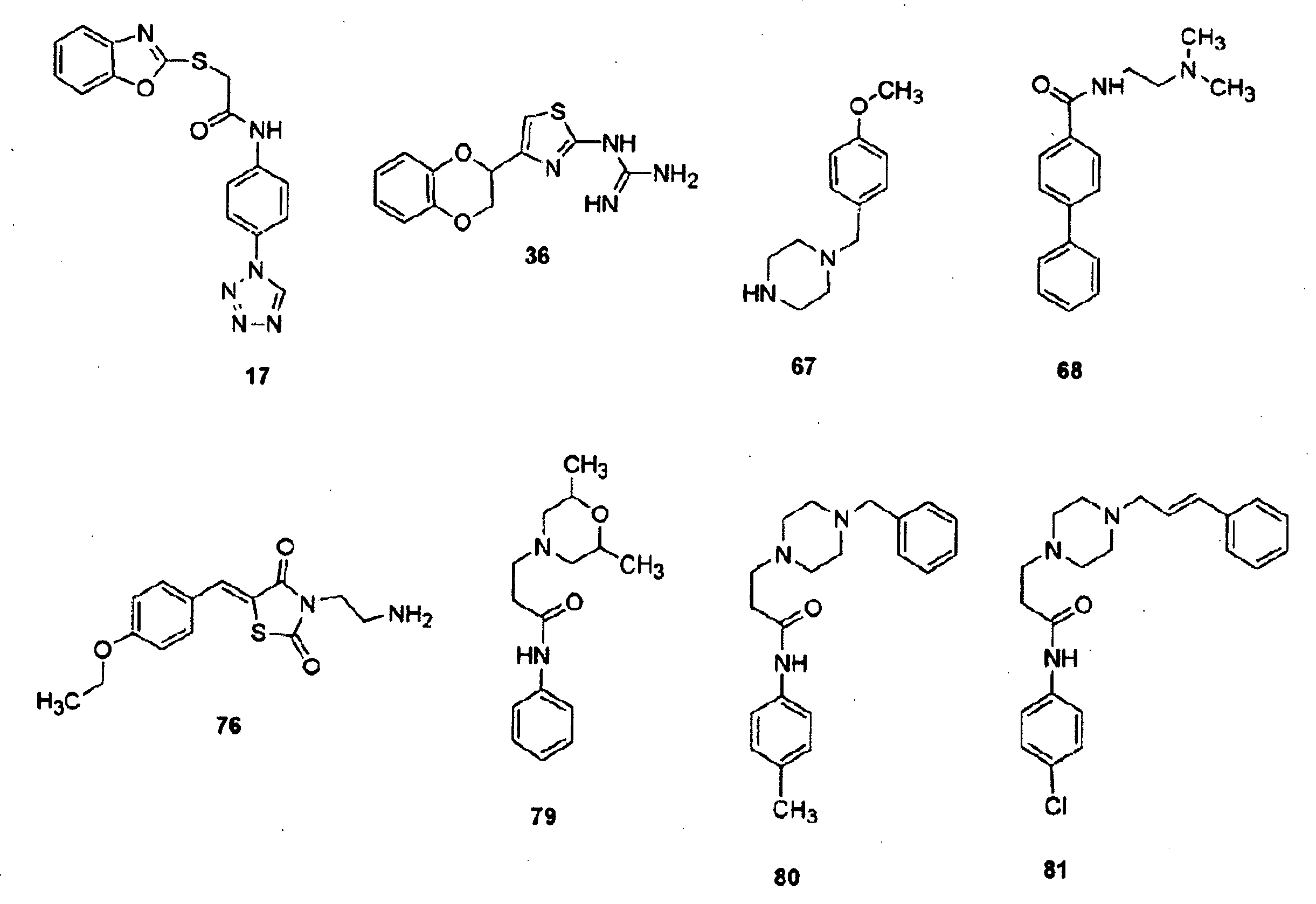 Inhibitors for extracellular signal-regulated kinase docking domains and uses therefor