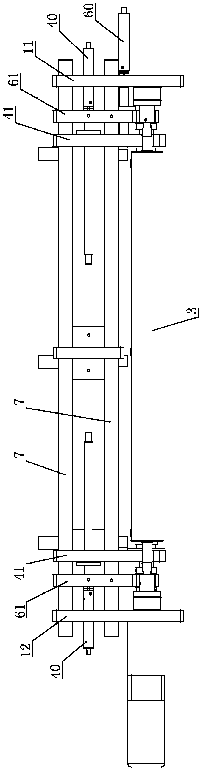 A high-speed double-width wallpaper in-line slitting gravure printing machine