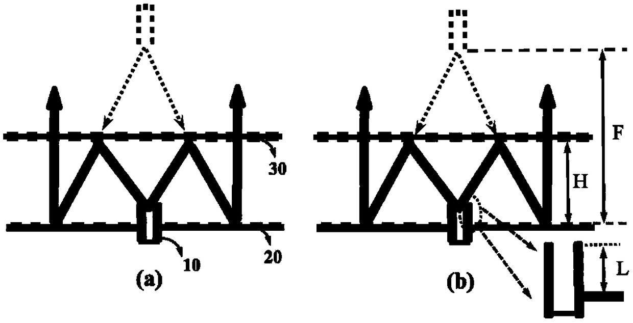 Cassegrain reflector array antenna