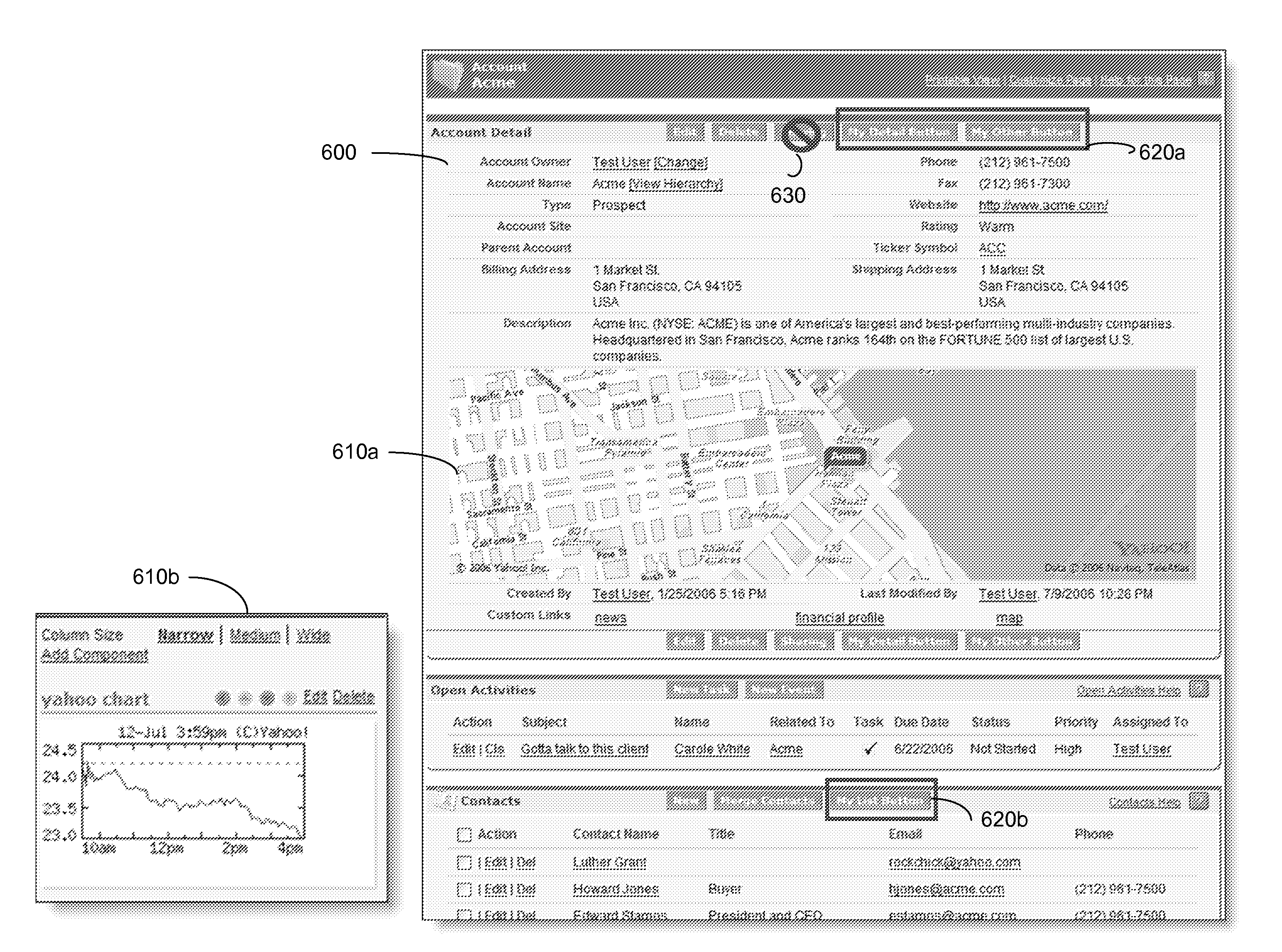 Method and system for customizing a user interface to an on-demand database service