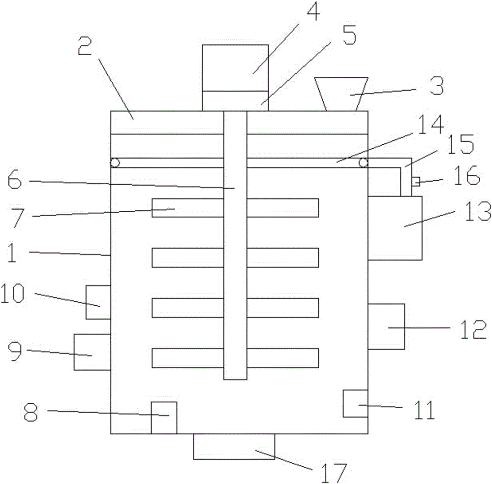 Intelligent mortar stirring device