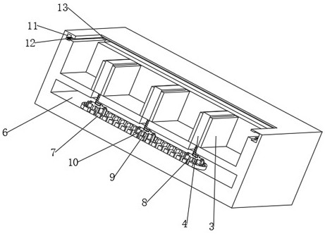 Xianan cattle food robbing prevention device