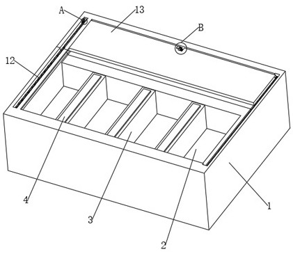 Xianan cattle food robbing prevention device